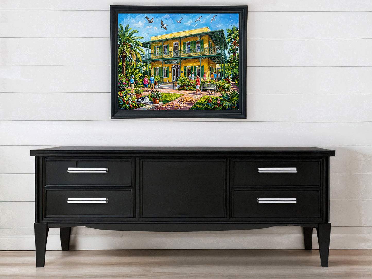 Key West Hemingway House Art Print: Canvas or Paper