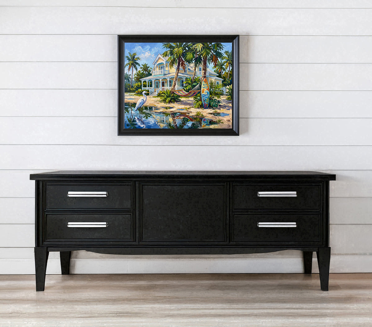 A Little Latitude – Key West Hammock Hideaway | Canvas or Paper Art Print