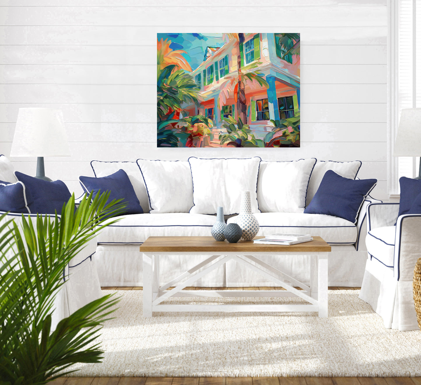 Key West Historical Audubon House Art Print: Canvas or Paper