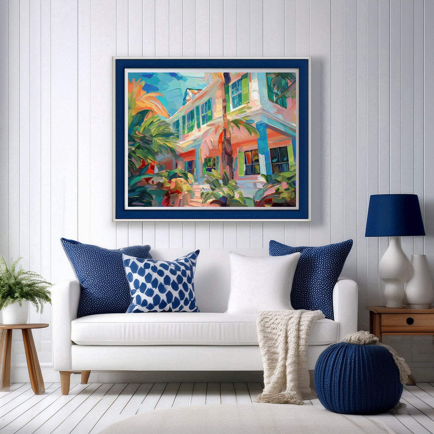 Key West Historical Audubon House Art Print: Canvas or Paper