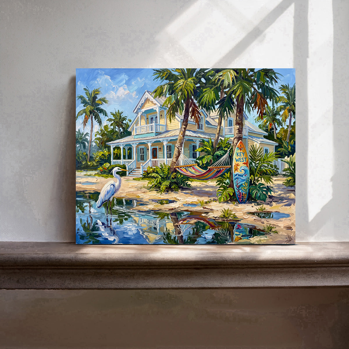 A Little Latitude – Key West Hammock Hideaway | Canvas or Paper Art Print